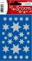 Preview: Papier Sticker Stern silber